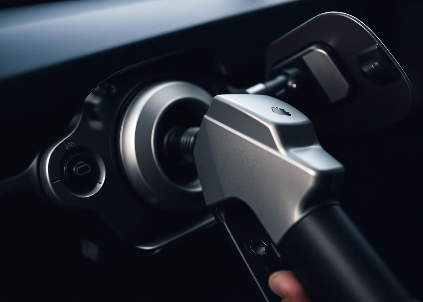 Premium fuel nozzle detail