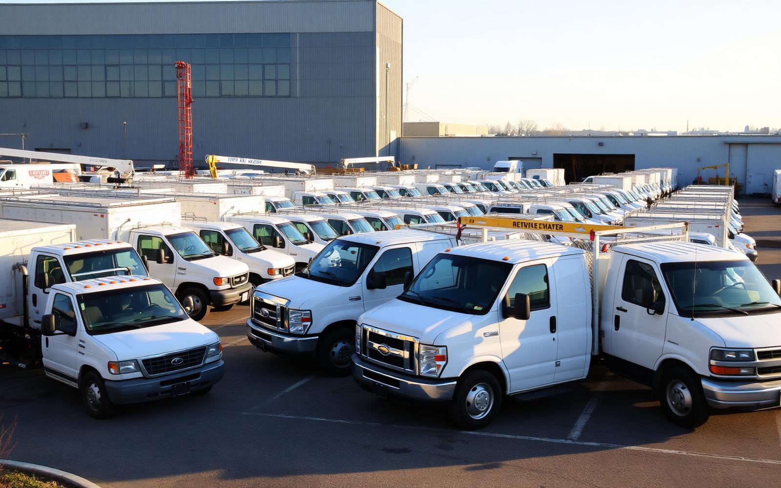 Fleet of premium fuel delivery vehicles